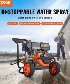 2,6 GPM) Gāzes spiediena mazgātājs ar 210 cm3 dzinēju un 5 sprauslu komplektu automašīnām un patīkliem