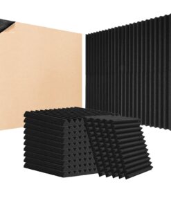 VEVOR 48 Pack Acoustic Foam Panels with Adhesive