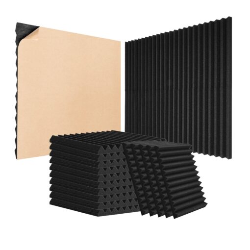 VEVOR 48 Pack Acoustic Foam Panels with Adhesive