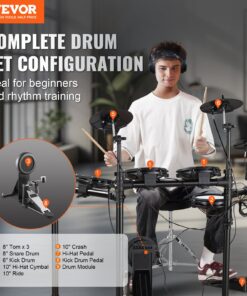 Includes 4 x 20 cm (8 inch) Drums