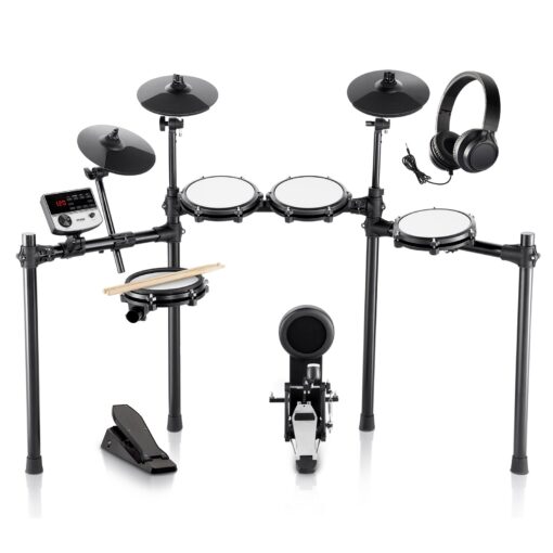 VEVOR Electric Drum Set with 480 Sounds and Adjustable Stand for Beginners and Adults
