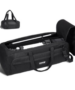 VEVOR Multipurpose Telescope Storage Bag 770 mm (30.3 in) Shock-Absorbent with Pockets and Detachable Dividers