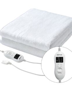 VEVOR Massage Table Warmer Heating Pad with Timer & 8 Heat Settings - 187 x 76 cm (73.6 x 30 in) Fleece Fabric