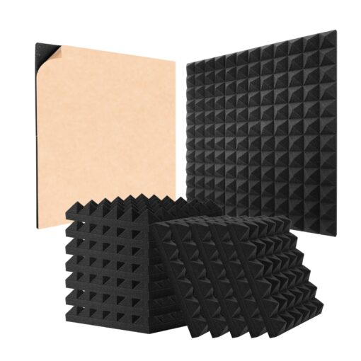 VEVOR Acoustic Foam Panels 48 Pack with Adhesive