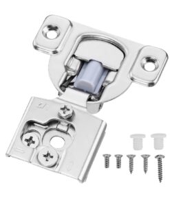 VEVOR 50 Pack Soft Close Cabinet Door Hinges with Partial Overlay for Framed Cabinets