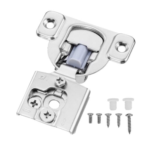 VEVOR 50 Pack Soft Close Cabinet Door Hinges with Partial Overlay for Framed Cabinets