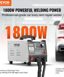 Pārnēsājams punktveida metināšanas zobu izvilcējs tērauda automobiļu paneļiem - ietver 5 tapu veidus