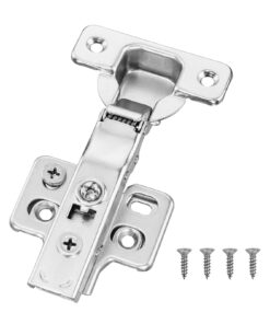 VEVOR 40 Pack Soft Close Cabinet Door Hinges for Frameless Design with 100° Opening Angle