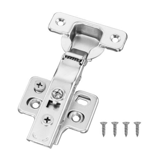 VEVOR 40 Pack Soft Close Cabinet Door Hinges for Frameless Design with 100° Opening Angle