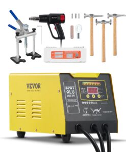 VEVOR 300W Aluminum Car Body Stud Welder Dent Puller with Dual Modes and Heat Treatment