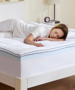 VEVOR Queen Mattress Topper with Premium Memory Foam and Cooling Gel