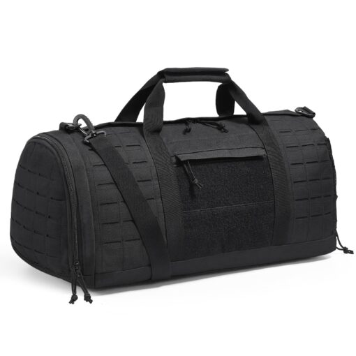 VEVOR 45L Tactical Duffle Bag with MOLLE System and Shoe Compartment