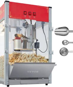 VEVOR 1440W komerciālā popkorna mašīna galda virsmai