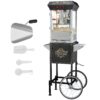 VEVOR 850W Popcorn Popper Machine with Cart