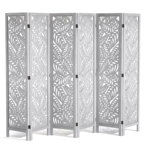 VEVOR 95 inch 241 cm Bohemian Wood Room Divider