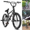 VEVOR 20-дюймовый 508-сантиметровый Велосипед BMX для Фристайла для Начинающих Hi Ten Стальная Рама