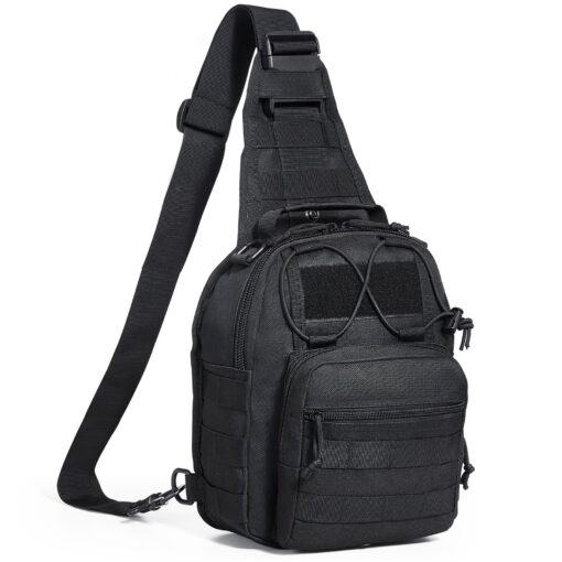 VEVOR 10L Tactical Sling Backpack with MOLLE System