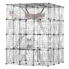 VEVOR Extra Large 4 Tier Metal Cat Cage with Hammock