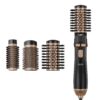 VEVOR 4 in 1 Rotating Hair Dryer Brush with 3 Interchangeable Heads