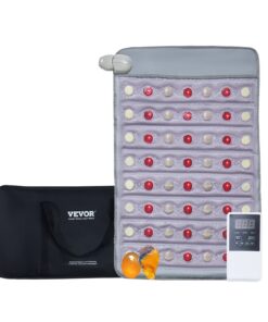 VEVOR Far Infrared Jade & Tourmaline Heating Pad with Photon LED