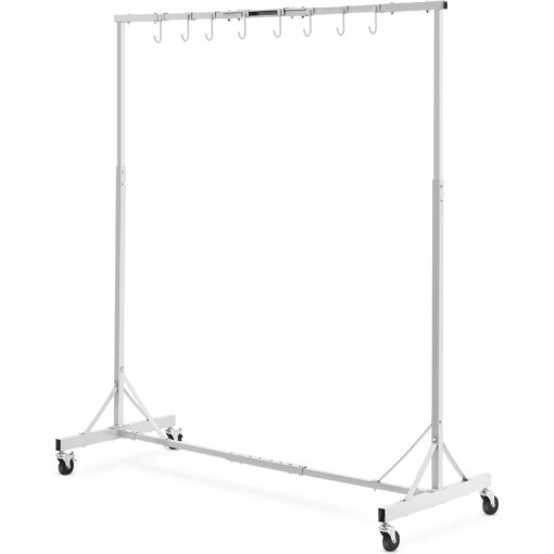 VEVOR Adjustable Auto Body Paint Drying Rack with 8 Hooks