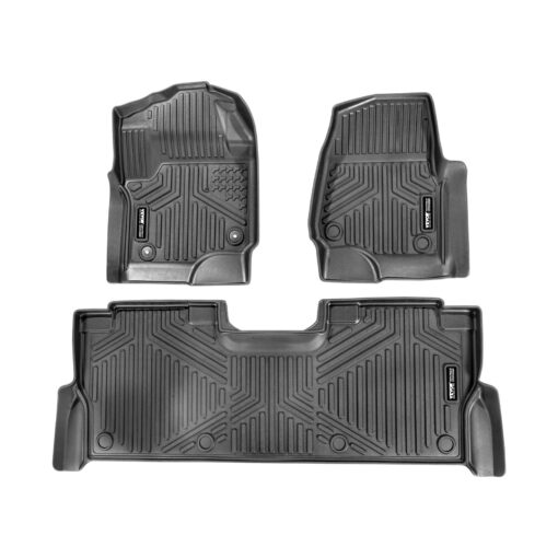 VEVOR 3 Piece TPE Automotive Floor Mats for Ford F 250F 350F 450 2017 2022