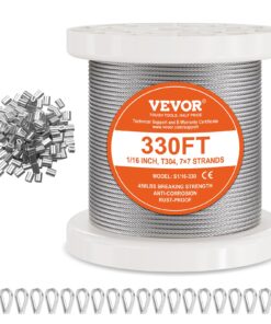 VEVOR T304 Stainless Steel Cable
