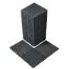 VEVOR Blokavimo Denio Plytelės 36 Pak 30x30 cm 12x12 cm Plastikiniai Veranda ir Kiemo Vandeniui