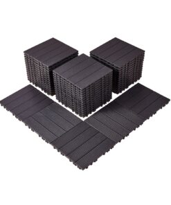 VEVOR bloķējamās ieklāšanas flīzes 56 gab 30x30 cm ūdensizturīgas un neslīdošas izmantošanai ārā un iekštelpās