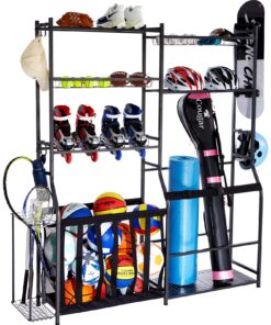 VEVOR Golf Storage Organizer for Garage - Holds 2 Golf Bags