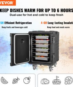 Sakraujama ēdināšanas trauku kaste ar termisko saglabāšanu