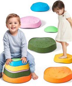 VEVOR Kids Balance Stepping Stones Sensory Obstacle Course - 6 Pieces