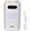 VEVOR 5L 132 galonu Whisper klusais iztvaikošanas gaisa mitrinātājs ar Nano miglas atbrīvošanas tehnoloģiju un sudraba jonu filtrāciju lielām telpām līdz 50 m² (5382 kvadrātpēdām)