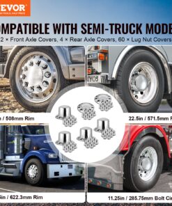 ABS spīdīgi pārklāti uzgriežņu vāciņi 51cm (20 collu)