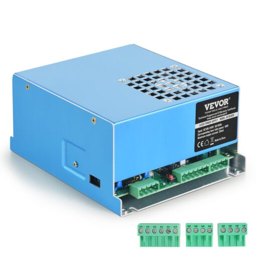 VEVOR 40W Laser Power Supply for Engraving Machines with Fast Heat Dissipation and Security Protection