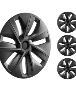 VEVOR 48 cm (19 inch) Wheel Rim Cover for Tesla Model Y 2020-2023 with Valve Nozzle Hole