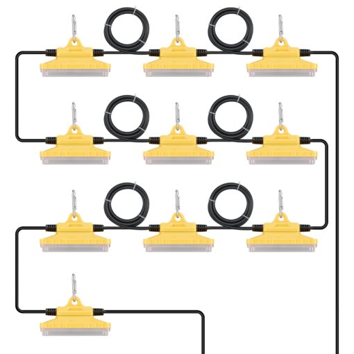VEVOR 30m 100ft LED Construction String Lights