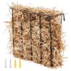 VEVOR Wall Mounted Livestock Hay Feeder 24 Gallons 91 Liters for Horses and Goats   Durable Steel Construction