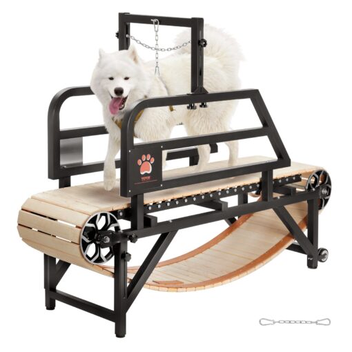 Non Electric Dog Treadmill for Large Dogs up to 100 kg 220 lbs Indoor Pet Running Machine
