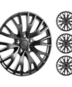 Universal 16 Inch (40.64 cm) Wheel Rim Cover Hubcaps Set for R16 Tires