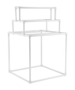 VEVOR 8-Bar PVC Towel Rack for Poolside