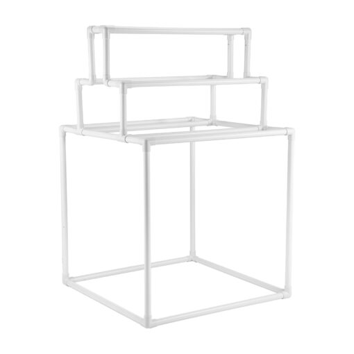 VEVOR 8 Bar PVC Towel Rack for Poolside