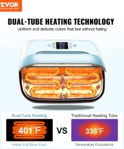 Precise Temperature Control 40-205℃ (104-401℉)