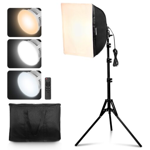 VEVOR Softbox Lighting Kit 40 cm x 40 cm