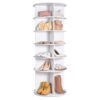 VEVOR 6 Tier 360° Rotating Shoe Rack Tower