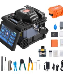 VEVOR Fiber Optic Fusion Splicer with 6 High-Precision Motors