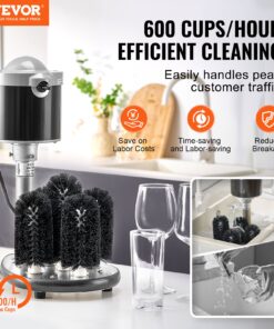 Cleans 600 Glasses/Hour