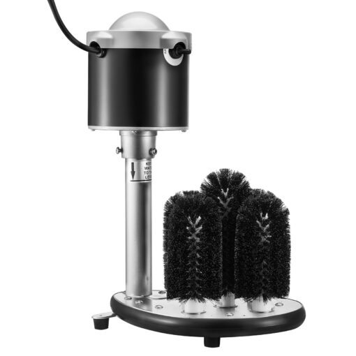 VEVOR Electric Glass Washer with 5 Brushes