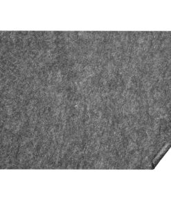 VEVOR 9' x 12' (2.74m x 3.66m) Thick Polyester Rug Pad Gripper - 6mm Cushioning Carpet Pad for All Floors