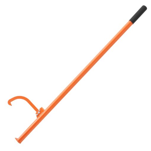 VEVOR 15m 59in Heavy Duty Steel Cant Hook Log Roller with Ergonomic Handle for Forestry and Logging